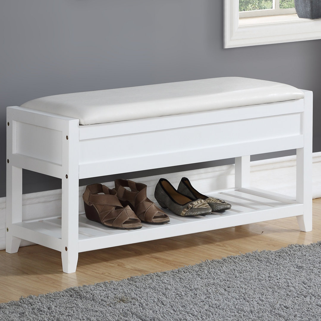 Ingleside Upholstered Flip Top Storage Bench